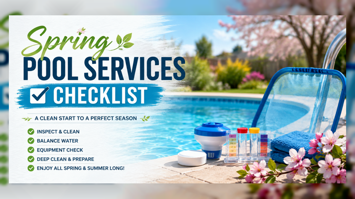 Spring Pool Services Checklist: Get Your Pool Ready for the Season